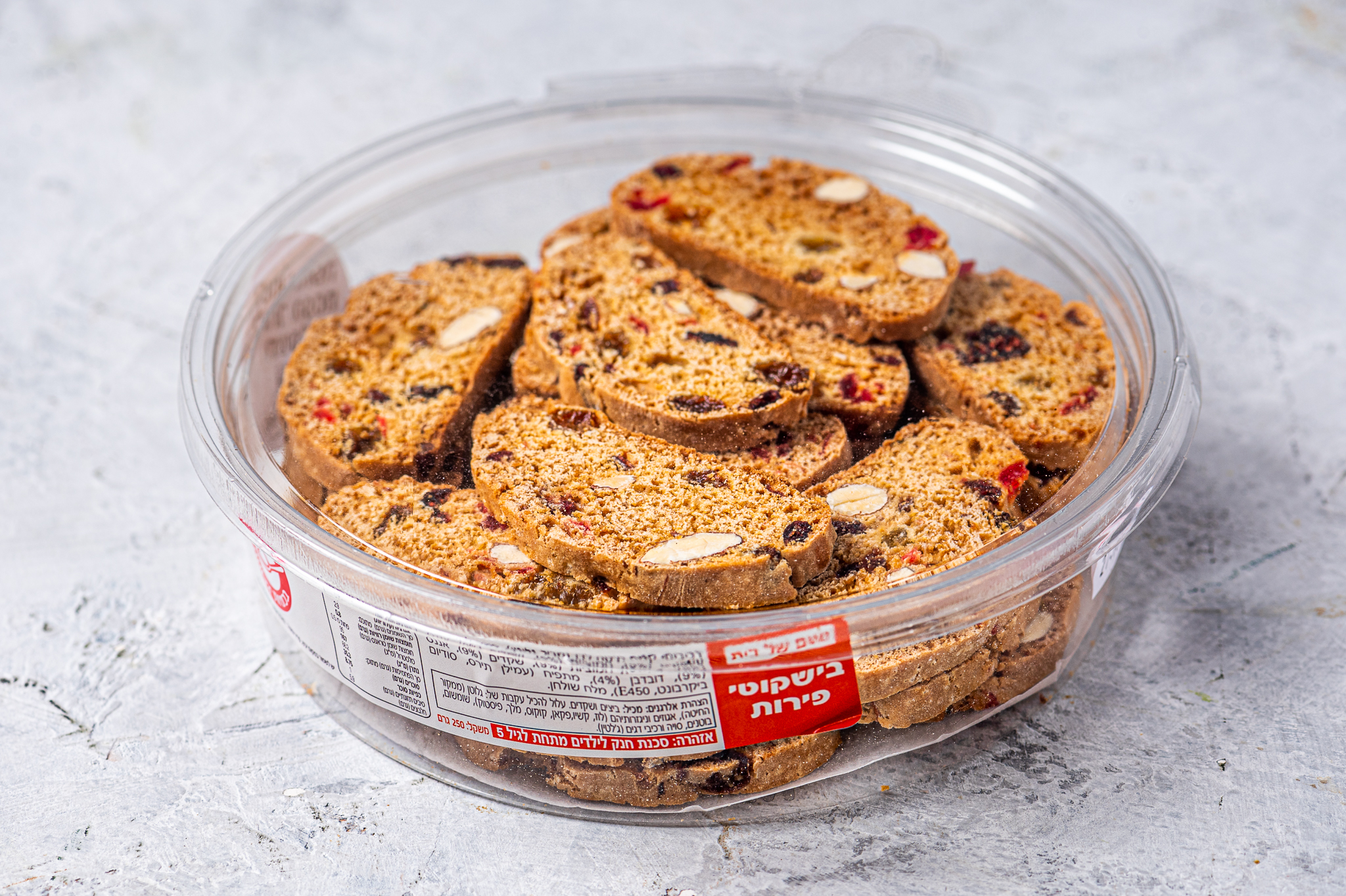 מאפה בישקוטי פירות