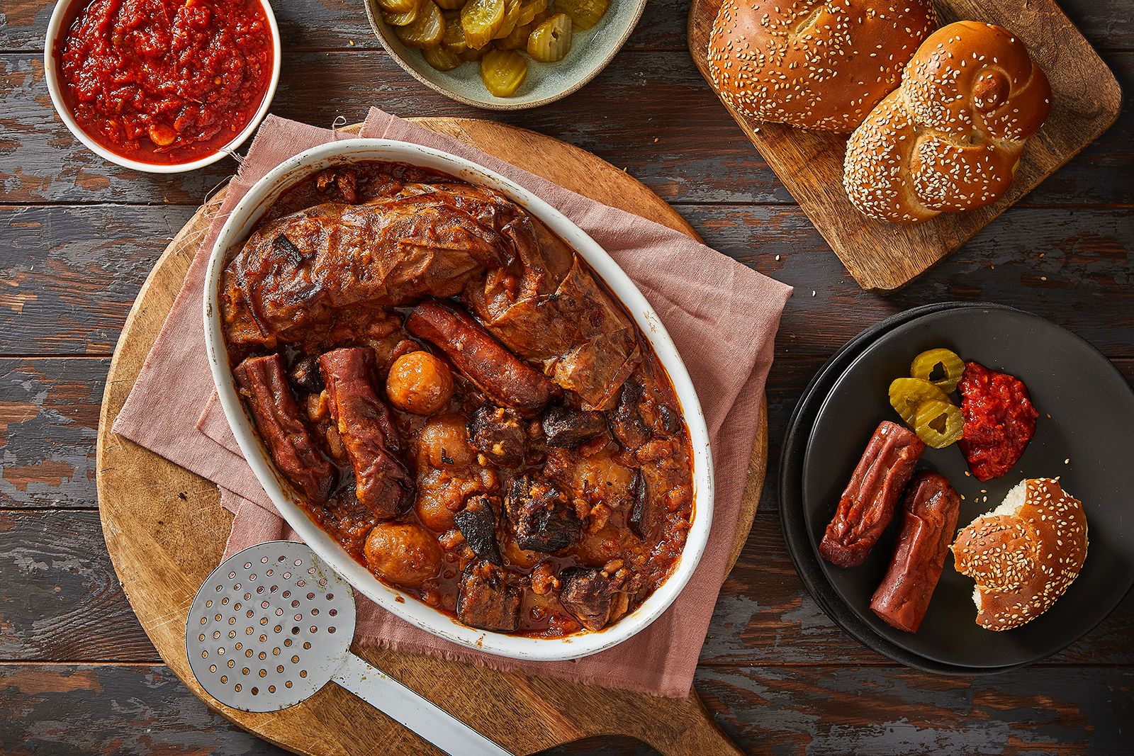 אוכל מוכן לשבת בגני תקווה